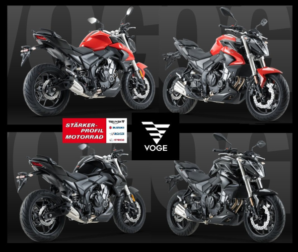 Мотоцикл VOGE 500R, красный