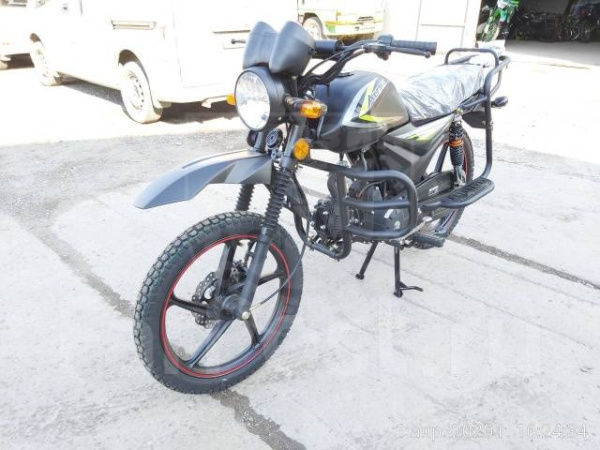 ROCKOT Мопед ROCKOT ALPHA OFFROAD M-12 (49.9сс) черный зеленый