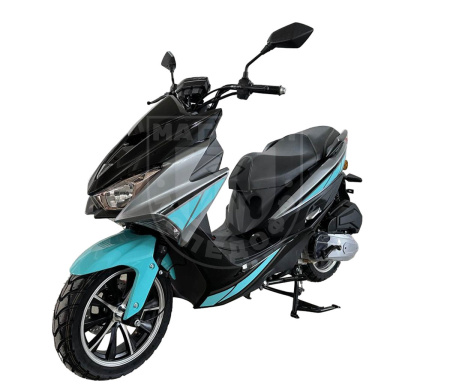 NEXUS МаксиСкутер ARC 50(125)сс 4т чёрноголубой
