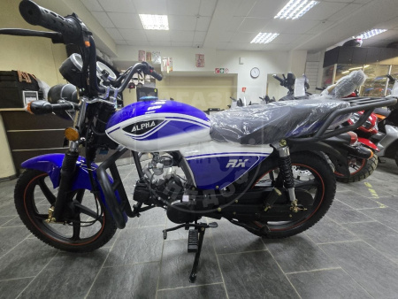 MM Мопед Альфа Alpha RX Night Blue 125(50)