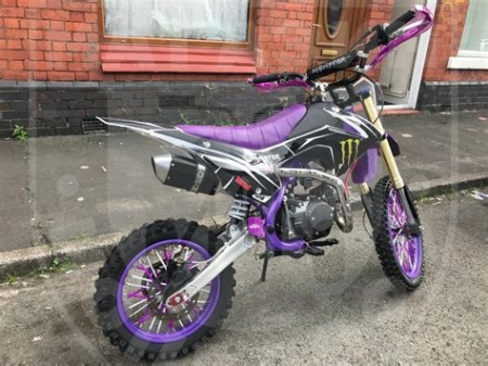 Roliz Питбайк Roliz 125E Cross New orange purple