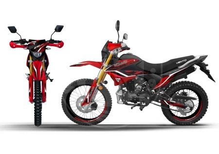 VMC Мотоцикл VMC Enduro CG250 - 250cc (красный)