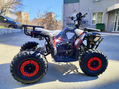 Grizzly Квадроцикл MOTAX Grizlik Midi E1000 BW красный