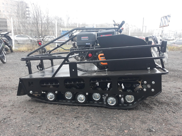 Двух-гусеничный М760 Мотобуксировщик Мужик М760 20 л.с
