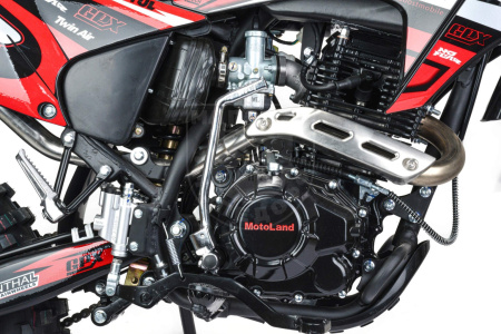 Motoland Мотоцикл Кросс Motoland XR300 LITE красный (175FMM)