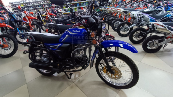REGULMOTO МОПЕД REGULMOTO ALPHA (RM-3) 125 (49сс) синий