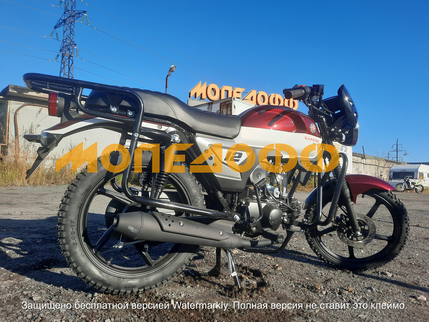 RATO Мопед RATO Warrior 1.0 Red