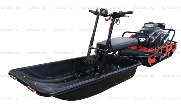 ТОФАЛАР Мотобуксировщик Тофалар 500 long Тягач-Толкач 20 ER (реверс + электростартер + подогрев ручек)