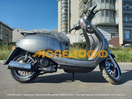 M1NSK Скутер M1NSK Vesna 50 (серый) Ретроскутер