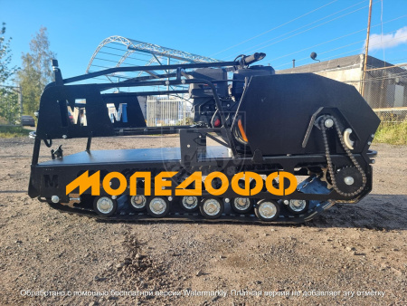 Одно-гусеничный М500 Мотобуксировщик Мужик М500 long 20л.с