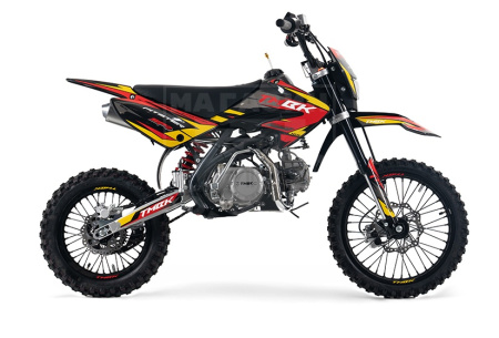 PROGASI Питбайк TMBK PITSTER SP2 125 14/12 red yellow