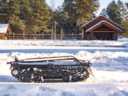 Snowdog мотобуксировщики Мотобуксировщик SnowdogX Expedition 60Li