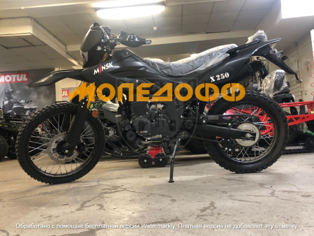MINSK Минск Мотоцикл Минск M1NSK MINSK X250 Black витринный