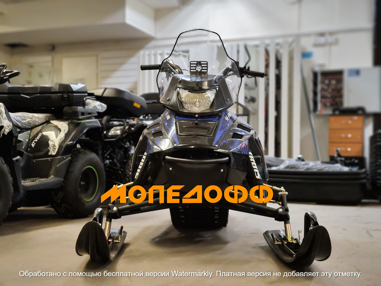 IRBIS MOTORS Снегоход туристический IRBIS SF200L blue