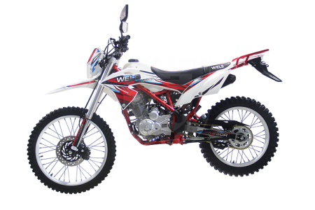 Wels Кроссовый мотоцикл WELS MX250R\L Красный