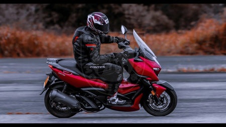 Zontes Скутер Zontes ZT350T-M красный