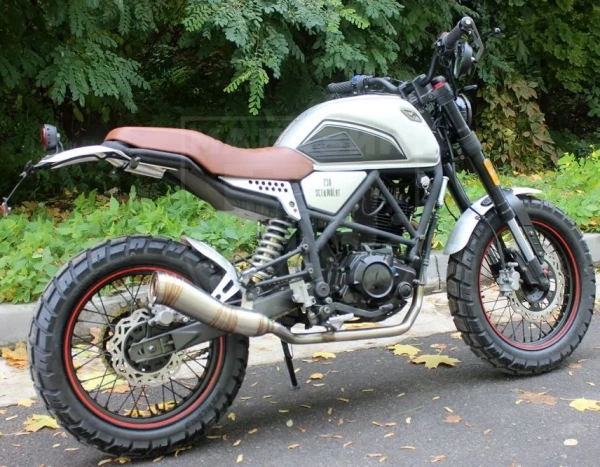 FUSSA Fussa Scrambler 250 white