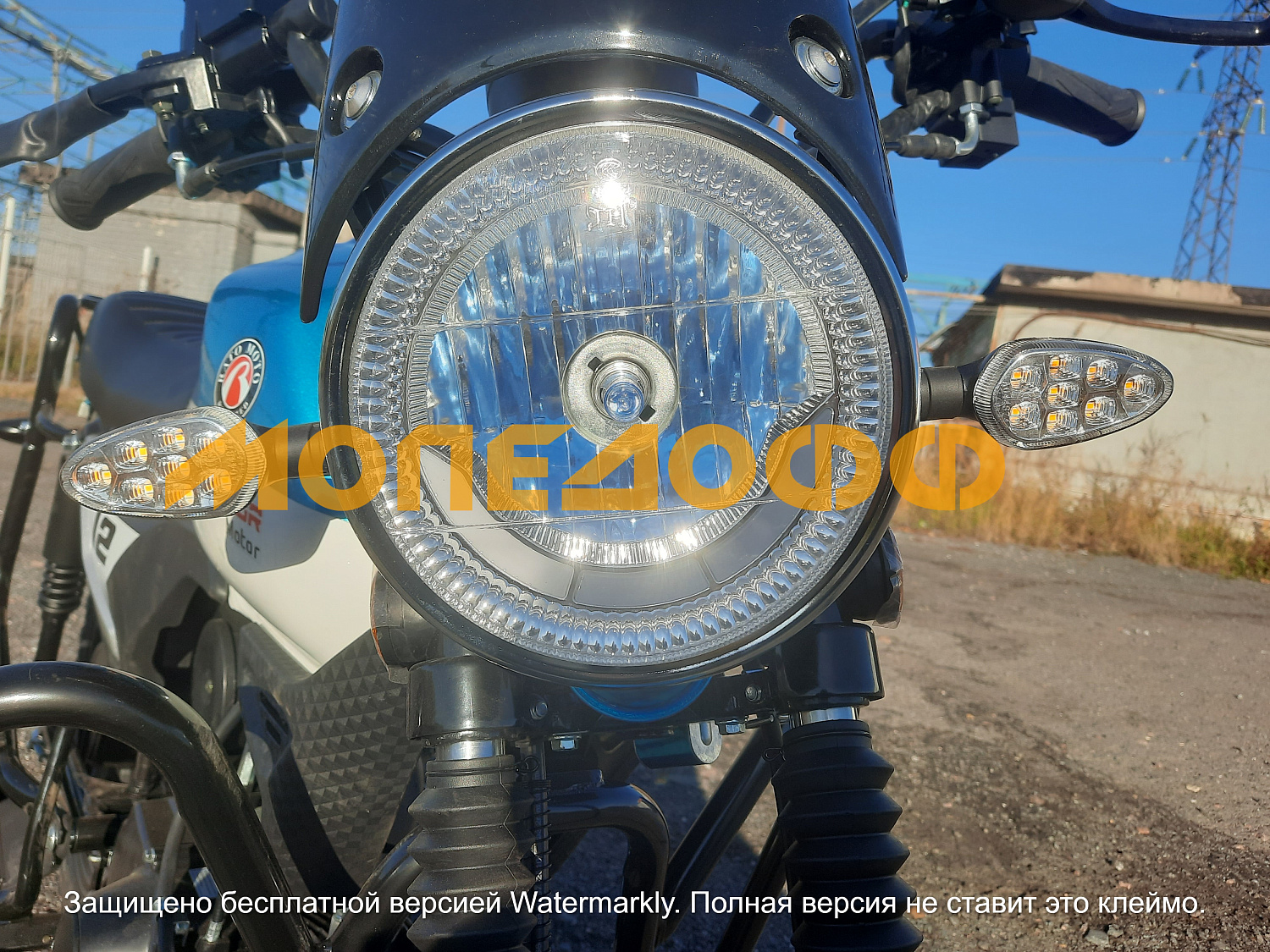 RATO Мопед RATO Warrior 1.0 Blue