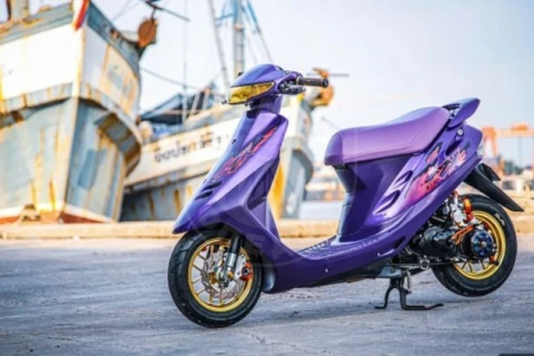 HONDA Скутер - мокик Honda Dio AF 28ZX 50сс 2т purple