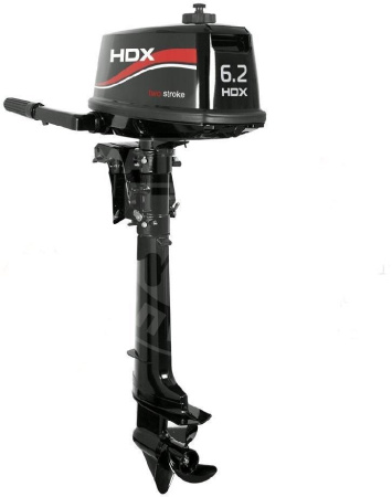HDX Лодочный мотор 2-х тактный HDX R series T 6,2 BMS (с топливным баком 12л)