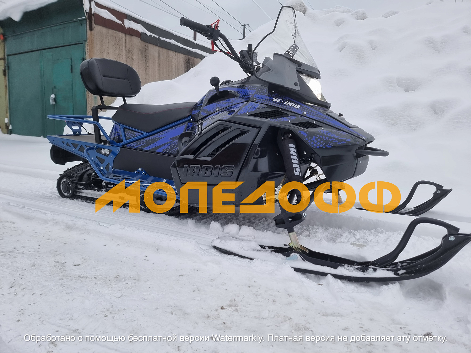 IRBIS MOTORS Снегоход IRBIS SF200LE Luxe Blue В