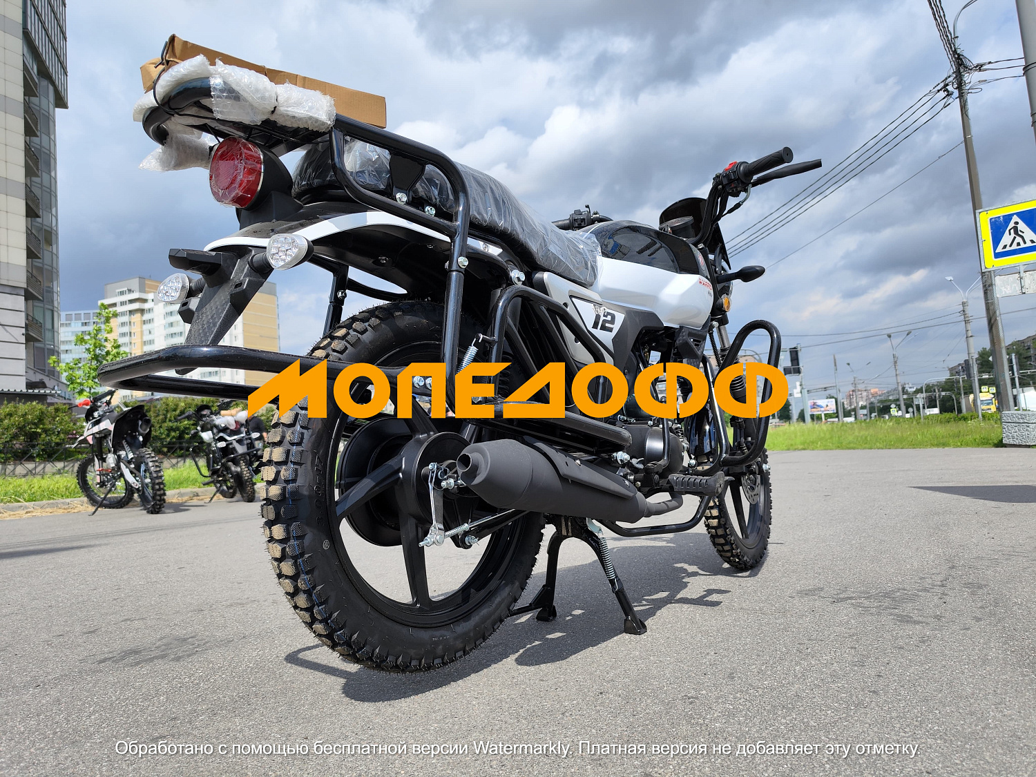 RATO Мопед RATO Warrior 2.0 Black Vision