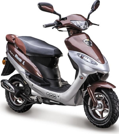 ABM Скутер ABM Storm L (коричневый) 50сс 4т