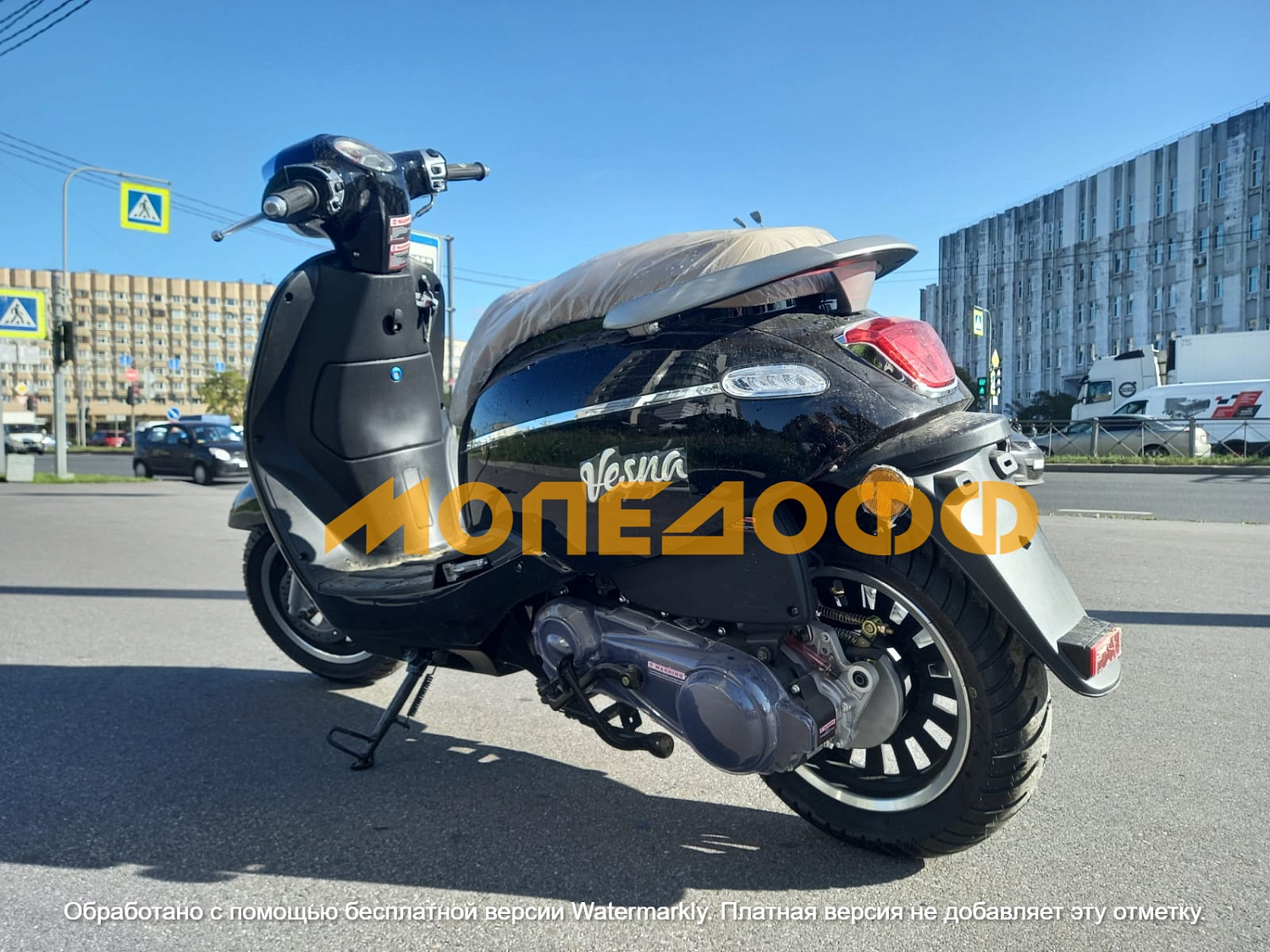 M1NSK Скутер M1NSK Vesna 125 (черный) Ретроскутер