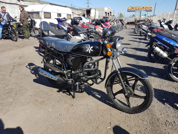Мопед SHURIKEN SHIFTER 110(50)сс 4т (Альфа) РОБОТ в Магазине Мопедофф +78129814555.
