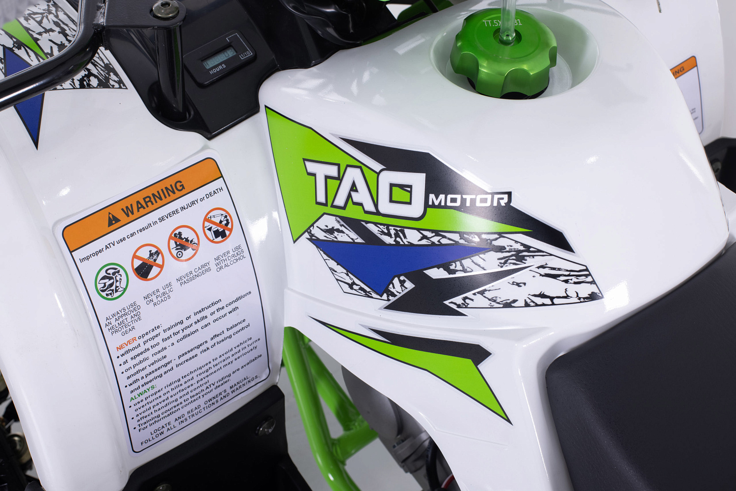 Подростковые Квадроцикл Tao T-FORCE PLATINUM Green