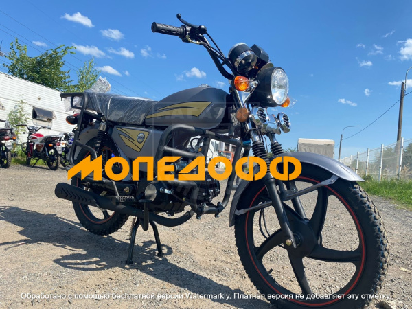 MM Мопед Альфа Alpha Classic Gray Matte