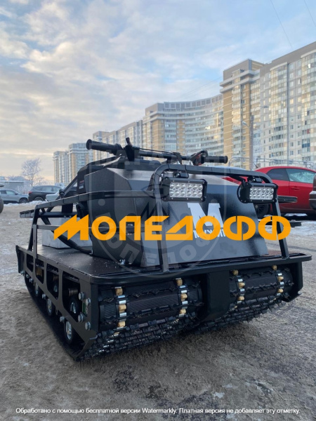 Двух-гусеничный М760 Мотобуксировщик Мужик М760 20 л.с реверс
