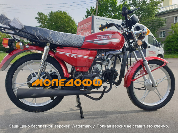VENTO Мопед Alpha RIVA II red  110(50) (Альфа)