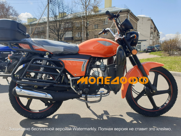 MM Мопед ALPHA RAID Orange 110(50) Альфа