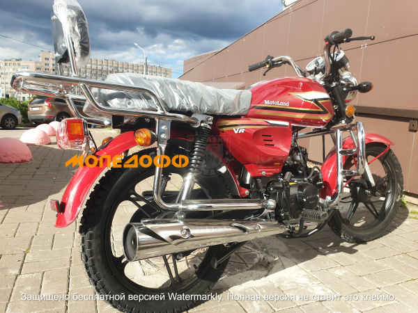 Motoland Мопед Alpha Motoland VR 110(50) Red (АЛЬФА)