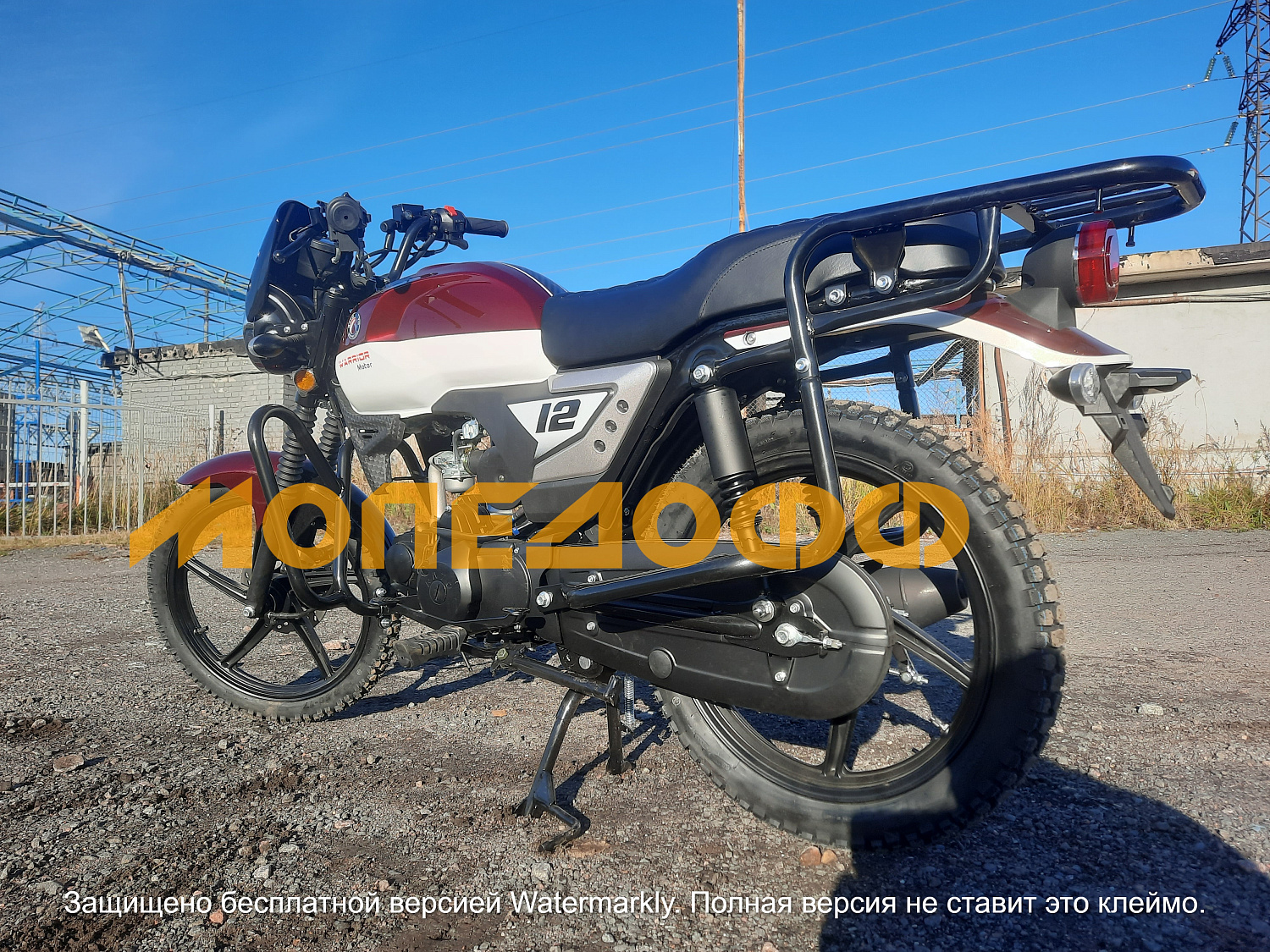 RATO Мопед RATO Warrior 1.0 Red