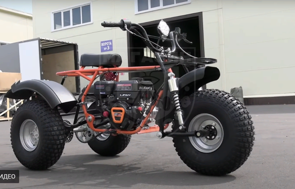 Внедорожный Трицикл ТРИТОН Трицикл Тритон Сафари - 3L - 8+ (передняя и задняя подвеска)