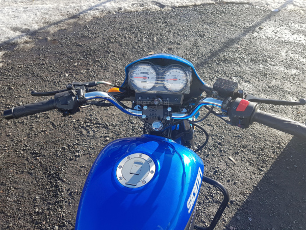 Для регионов России! Мопед Sigma sport 125(50) blue