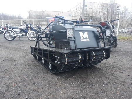 Двух-гусеничный М760 Мотобуксировщик Мужик М760 20 л.с