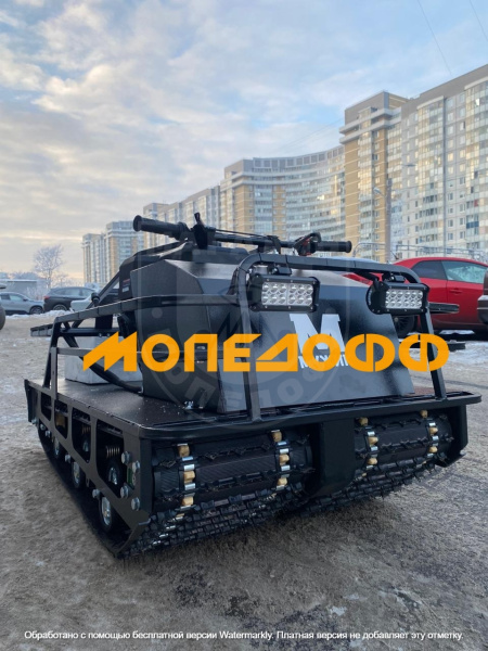 Двух-гусеничный М760 Мотобуксировщик Мужик М760 20 л.с реверс