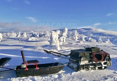 Железная собака Мотобуксировщик Железная собака M500 Камуфляж «Турист»