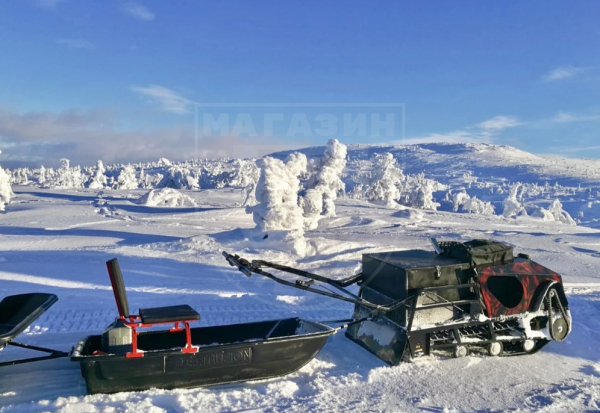 Железная собака Мотобуксировщик Железная собака M500 Камуфляж «Турист»