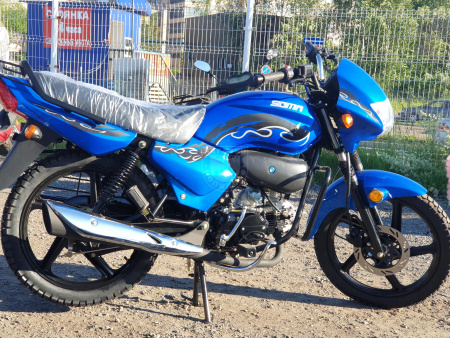 Для регионов России! Мопед Sigma sport 125(50) blue