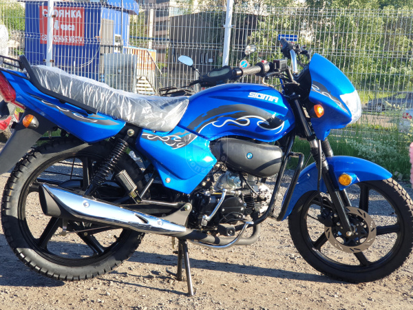 Мопед Sigma sport 125(50) blue в Магазине Мопедофф +78129814555.