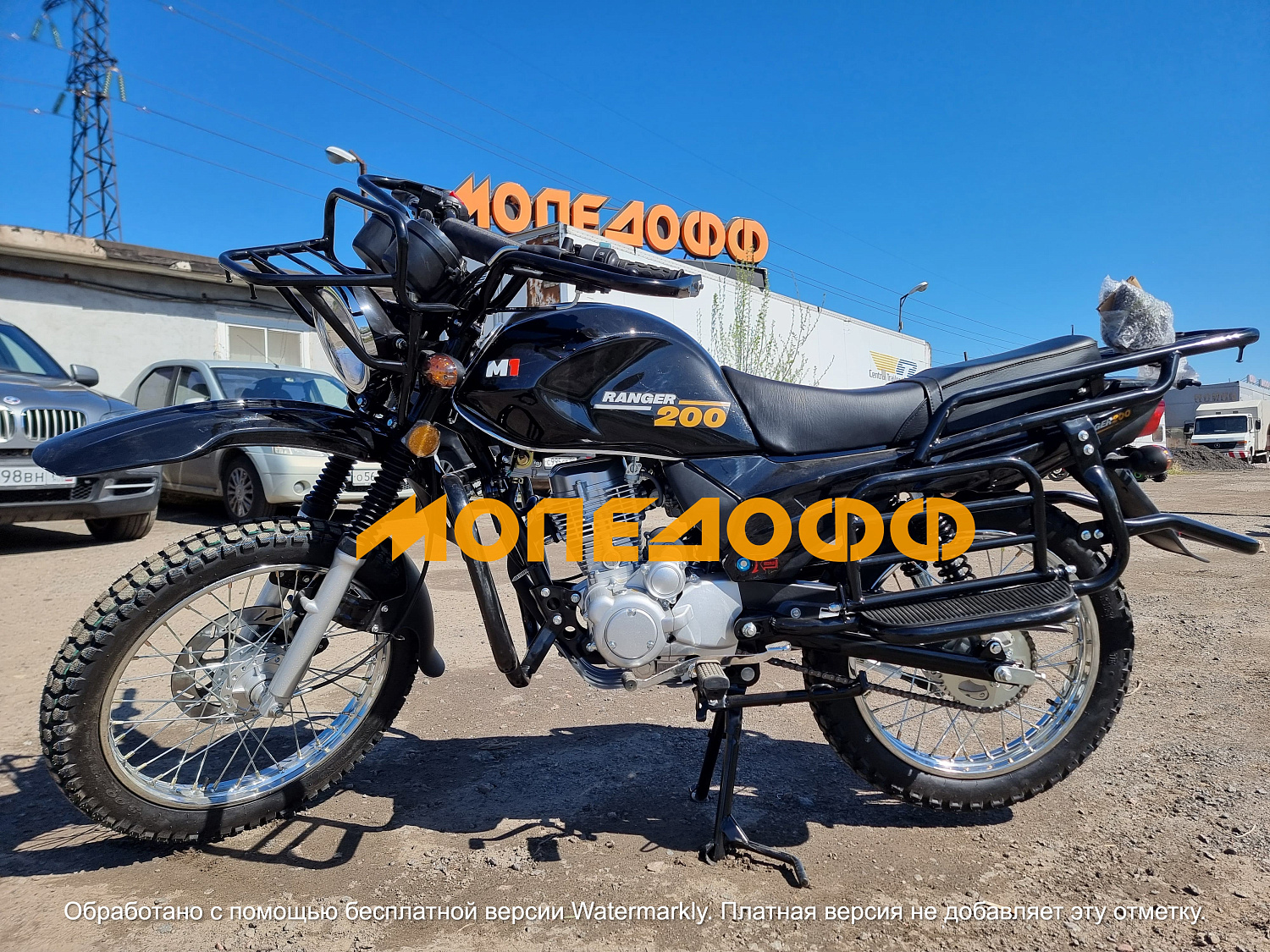 MINSK Минск Мотоцикл Минск M1NSK Ranger 200 (чёрный)