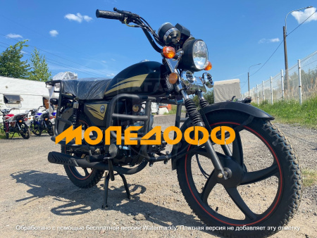 MM Мопед Альфа Alpha Classic Black Matte