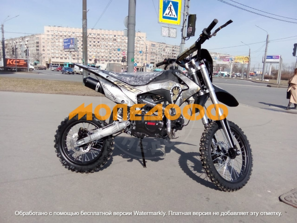 BSE Питбайк EX 125E (015) 17/14 Urban Grey