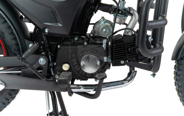 Motoland Мопед Motoland Альфа RS 11 (LM48-B) черный 18/18 (А)
