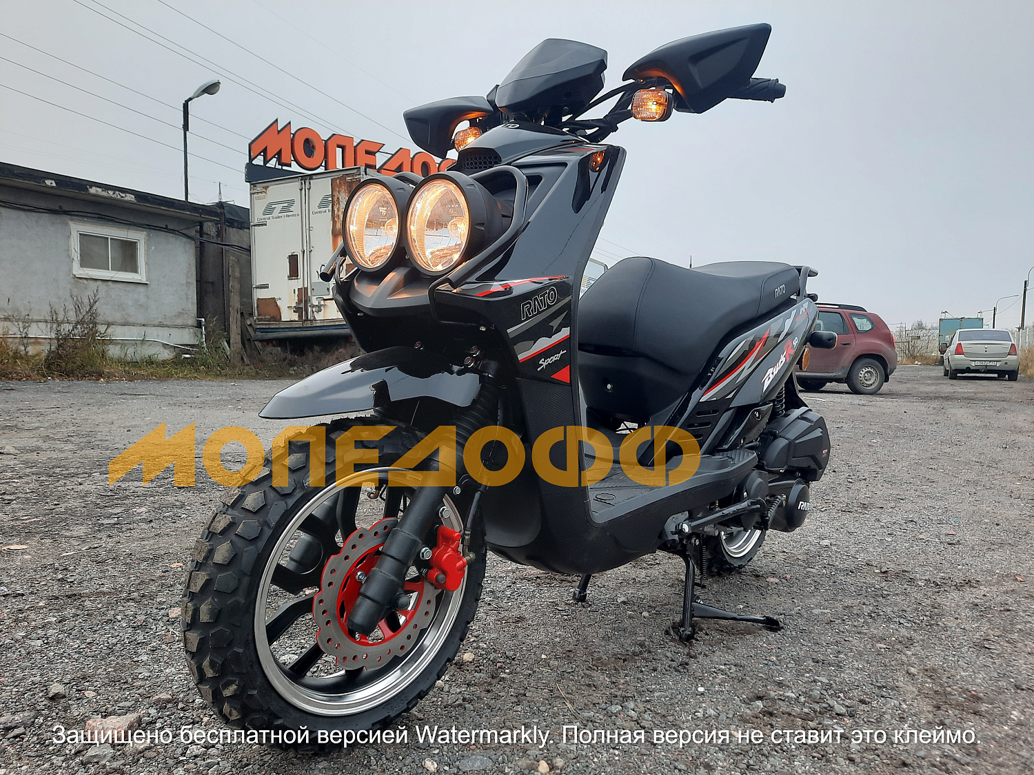 RATO Скутер RATO BWS 150 Black