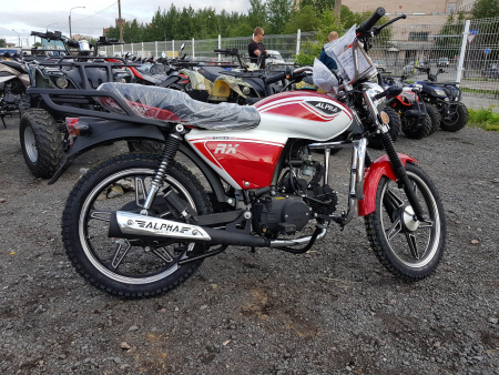 Motoland Мопед - мотоцикл ALPHA Motoland RX 125 cc (Альфа)